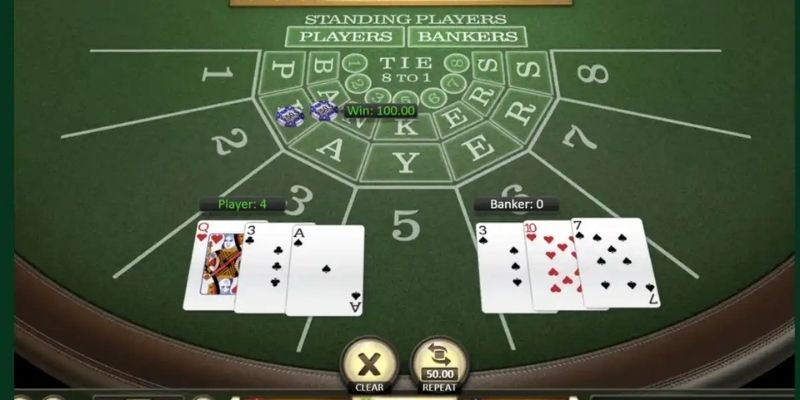 Chi tiết luật chơi game Baccarat cho anh em tân thủ